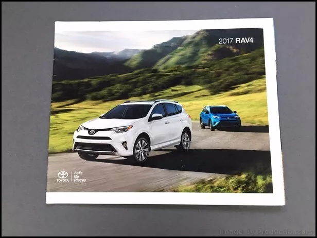 2017 Toyota Rav4 20-page Original Car Sales Brochure Catalog - Hybrid Platinum