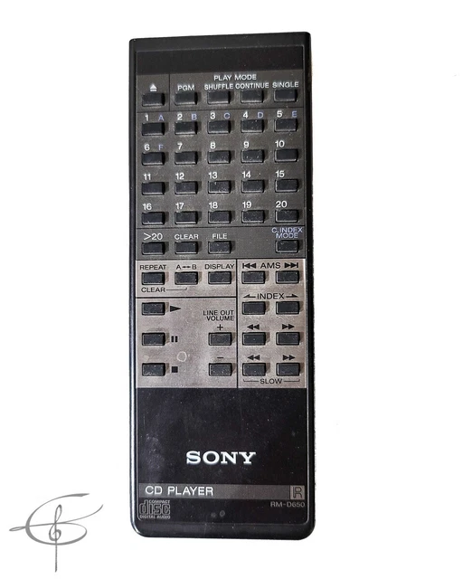 Sony Rm 65 ORIGINAL SONY RM-D650 Remote Control EUR 36,65 - PicClick DE