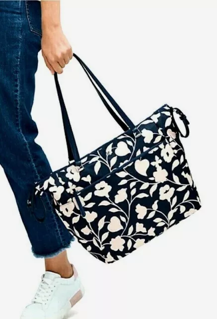 New Kate Spade Jae Garden Vine Baby Bag handbag Nightcap multi / Dust bag 2