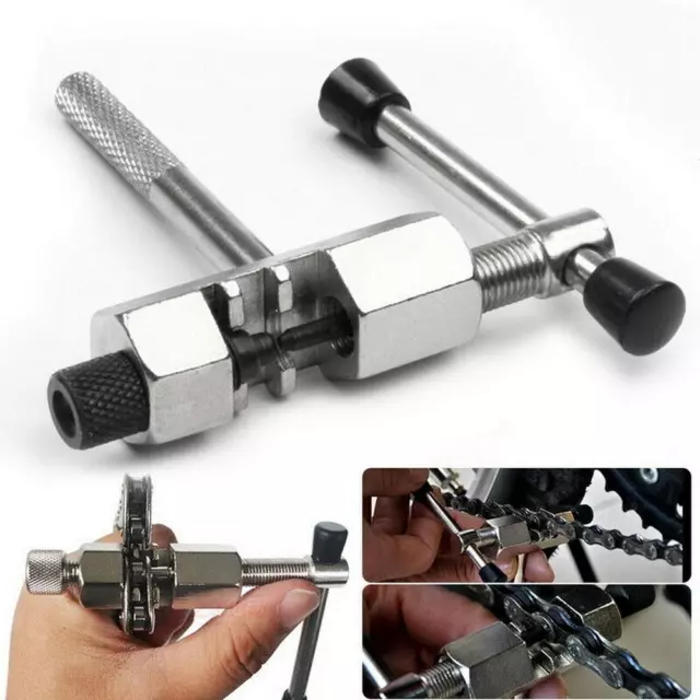 Bicycle Chain Splitter Breaker Repair Rivet Link Pin Repair Tool For BMX Bike