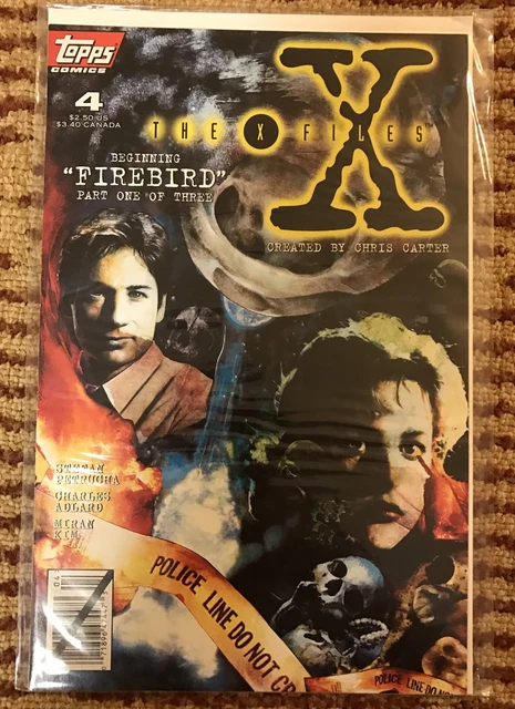 The X Files #4 Beginning Firebird Part 1 of 3 Topps Comic 1995