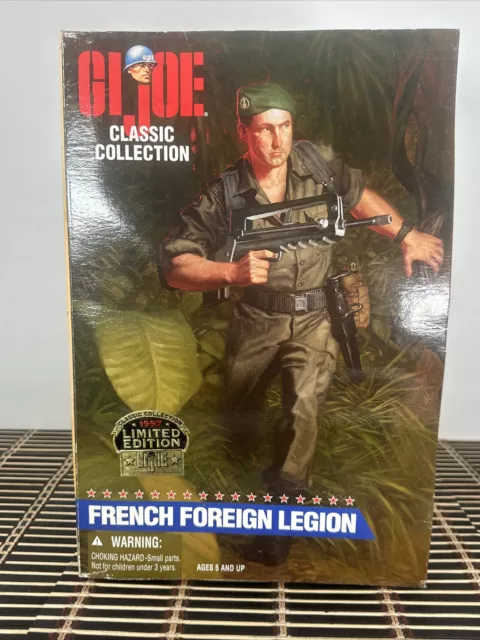 GI Joe Classic Collection French Foreign Legion 1997 Limited Edition New Vintage