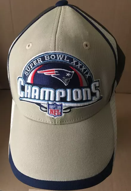 NFL New England Patriots Super Bowl XXXIX Champions Reebok Adjustable Hat Cap