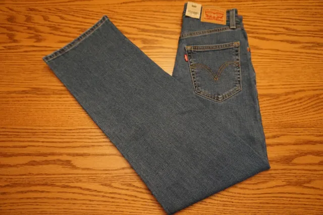 NWT WOMENS LEVI JEANS Size Multiple Sizes Ribcage Straight Ankle Super High Rise