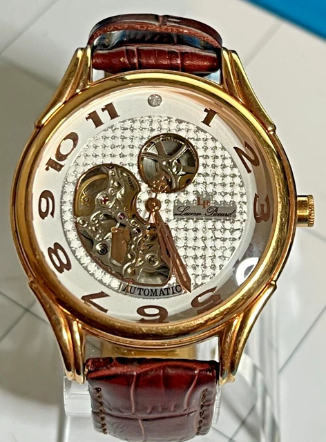 LUCIEN PICCARD CINTURINO automatico meccanico in pelle da uomo LP