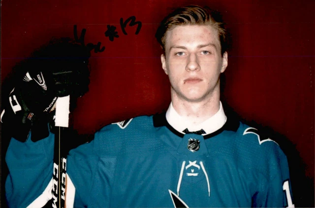 Ivan Chekhovich SIGNED 4x6 photo SAN JOSE SHARKS #3