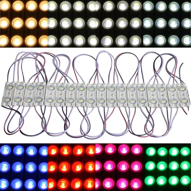 LED 2er Module Technique de Publicité Éclairage IP6 Chaud Blanc Bleu Rouge Vert