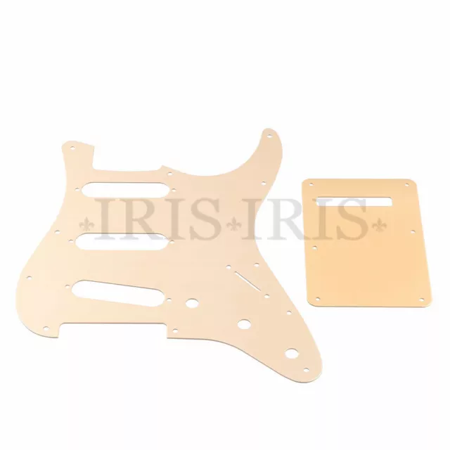 Aluminium alloy SSS Strat Stratocaster Guitar Pickguard Tremolo Cover set CG