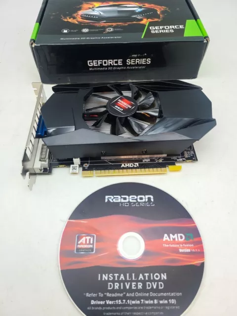 AMD Radeon HD 7670 Graphics Card, 4GB GDDR5 Gaming Graphics Card 128Bit 1000Mhz 3