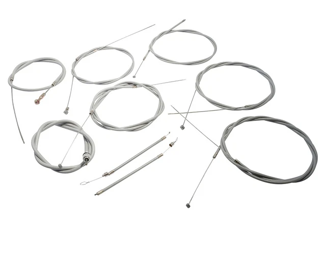 Kit de câble avec arbre tachymètre complet PTFE UNI AUTO Vespa V50, N, R, L, Pri