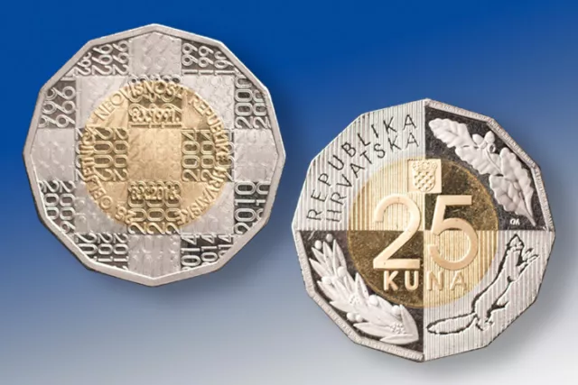 CROATIA HRVATSKA  25 KUNA 2016 .g.   UNC