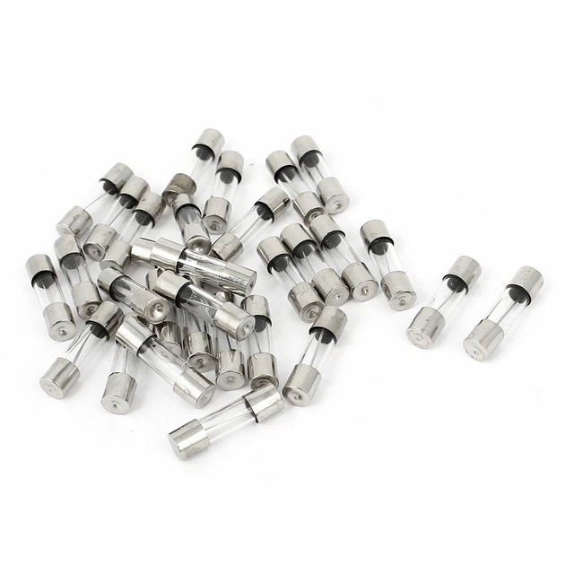 AC 250V 23 B Action Rapide Agissant Type Tube En Verre Fusibles 5x20mm 30 Pièces