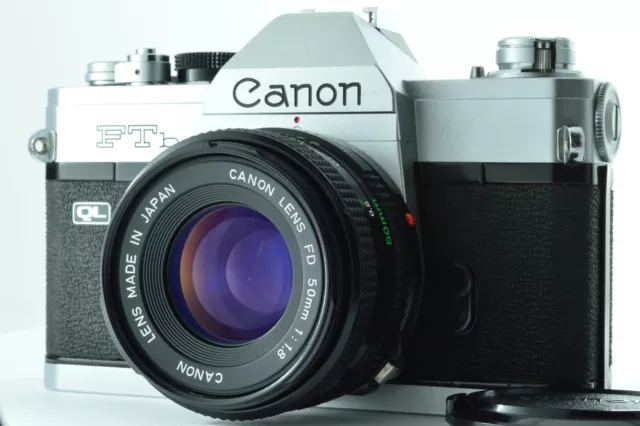 [Exellent +++++] Canon FT B FTb QL 35mm Camera with 50mm 1.8 lens