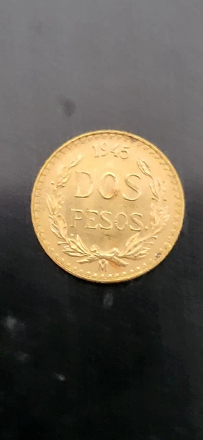 Pièce Or D'Investissement Mexicaine 20 Pesos 1959 - 15g Or Pur 999‰ - Occasion