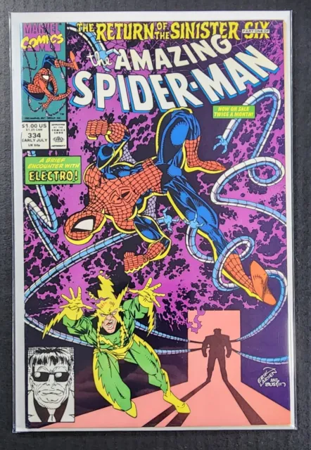 Amazing Spider-Man #334 *2nd app. of the Sinister Six* Marvel Comics 1990