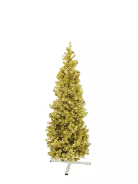 EUROPALMS Tannenbaum / Weihnachtsbaum FUTURA, gold-metallic, 180cm