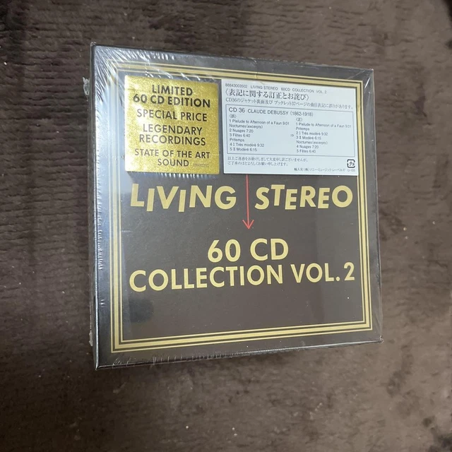LIVING STEREO 60 CD COLLECTION Box Set Limited Edition Japan