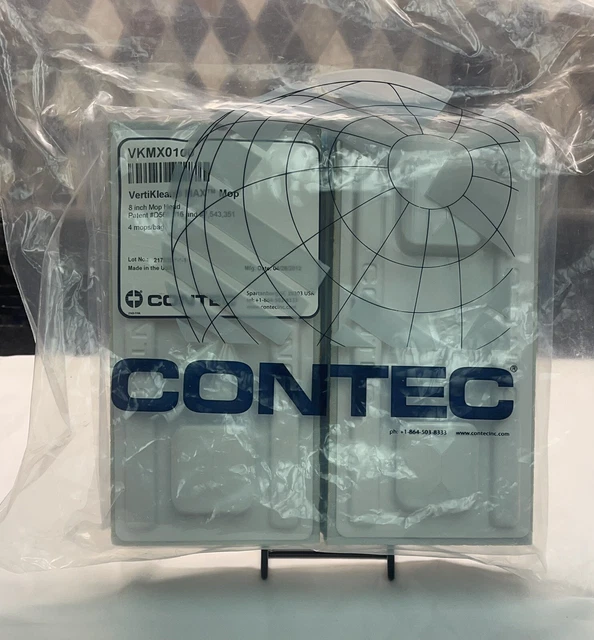 CONTEC VertiKlean MAX 8” Mop heads VKMX0100 (4)