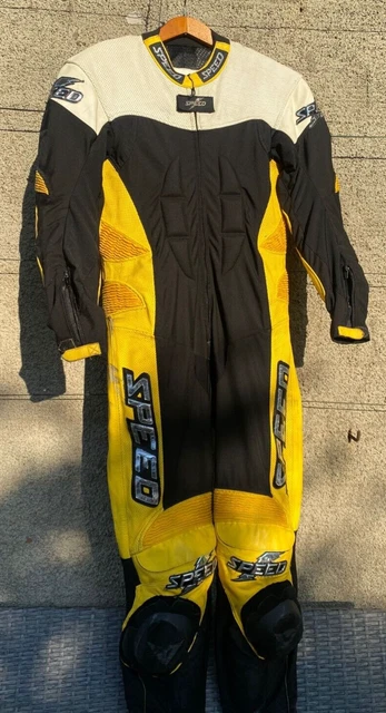 Tuta da corsa minimoto SPEED racing pelle elasticizzata taglia 50