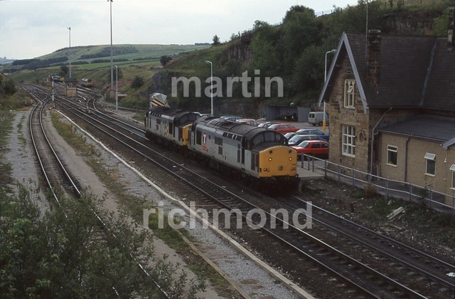 PEAK FOREST CLASS 37's 37509 & 37520 30.8.96 Fujichrome 35mm Slide ...