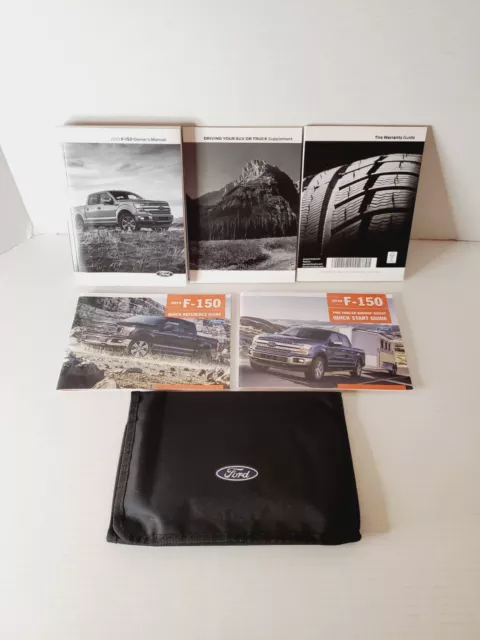 2019 Ford F150 Owners Manual With Case OEM Free Shipping