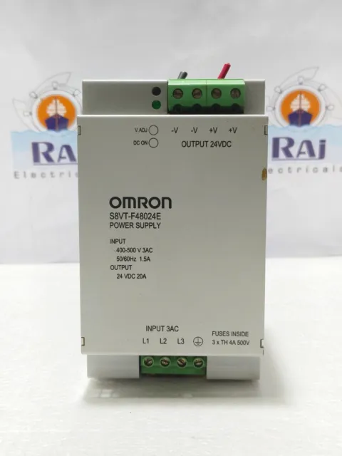 Omron S8Vt-F48024E Panel Mount Power Supply S8Vtf48024E Free Ship Dhl & Fedex