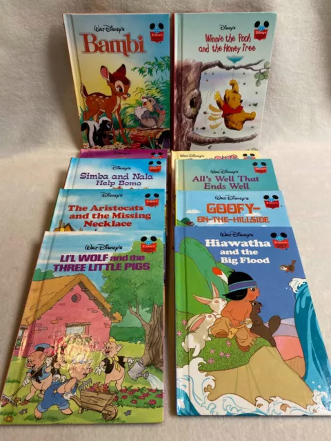 Disney's Wonderful World of Reading - Set of 10 Children's Books (80's/90's)