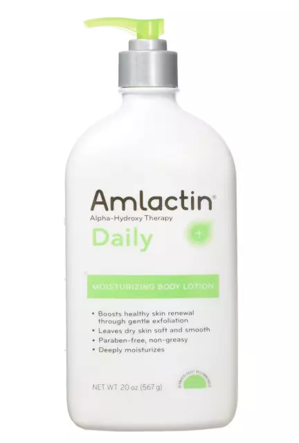 Amlactin Moisturizing Body Lotion Alpha-Hydroxy Therapy, 20 Ounces