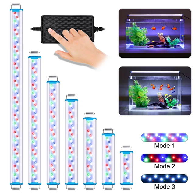 Aquarium Light Lighting Full Spectrum Aqua Plant Fish Tank Bar LED Lamp AU Stock