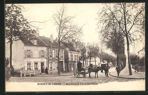 CPA Boissy-Saint-Léger, Boulevard Leon Revillon