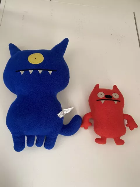 UGLY DOLL LOT Plush Dave Darinko Blue Ugly dog Uglydoll Stuffed Animals Vintage 20.00 PicClick