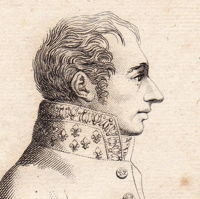 19TH CENTURY PORTRAIT of JosephHenriJoachim Lainé politician lawyer