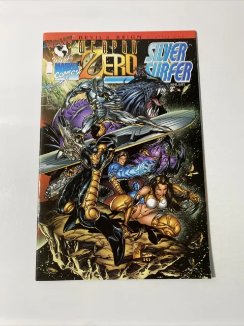 Weapon Zero Silver Surfer Devils Reign 1 Marvel Comics 1996