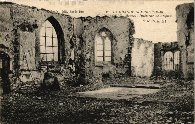 CPA Vaubécourt-Interior de l'Eglise (188105)
