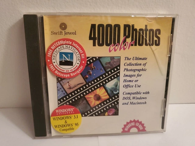 Swift Jewel : 4000 photos (CD-Rom, 2000, COSMI)
