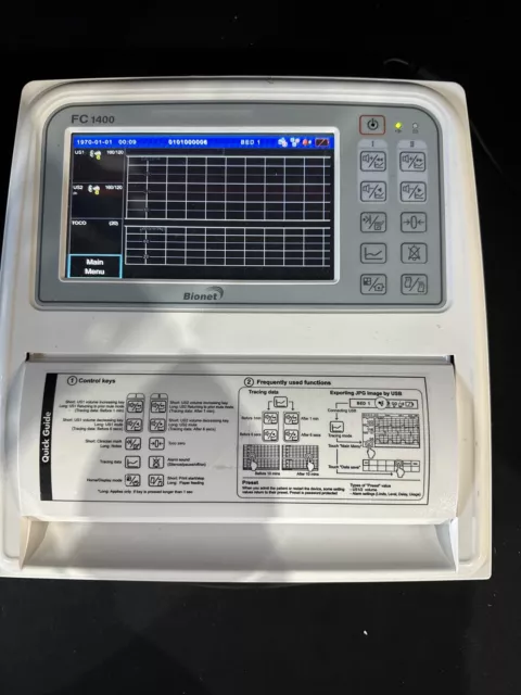 Bionet FC1400 Twinview Fetal Monitor Doesn’t Hold Charge Need New Battery.