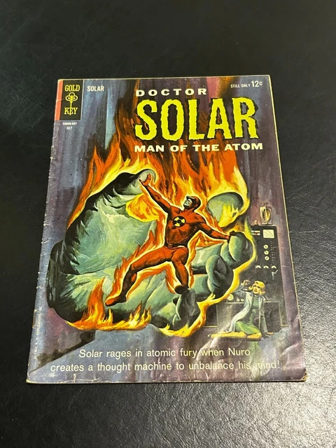 1964 Gold Key Comics Doctor Solar Man of the Atom Issue 8, VG 4.0