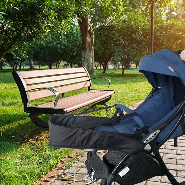 Stroller Footrest Universal Stroller Leg Rest Extension 30cm Wide Adjustable