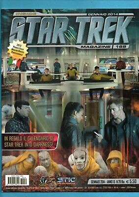 Dq194- Star Trek Magazine 168-Gennaio 2014 Con Calendario Into Darkness