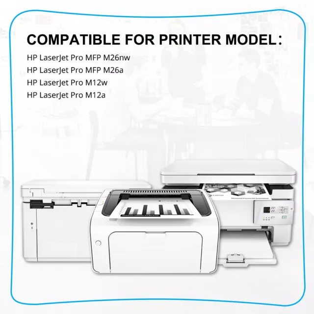 1-12x Toner CF279A Kompatibel für HP 79A LaserJet Pro M12 M12a M12w M26a M26nw 3