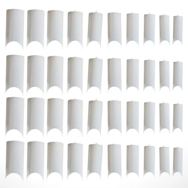 500 pz carta adesiva trasparente unghie artificiali punte manicure