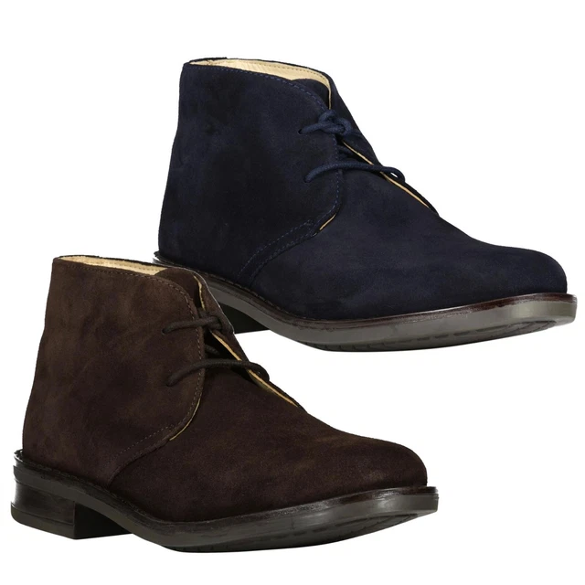 MENS NEW RETRO MOD 2 EYELET SUEDE DESERT BOOTS Chukka Roamers M511DBS ...