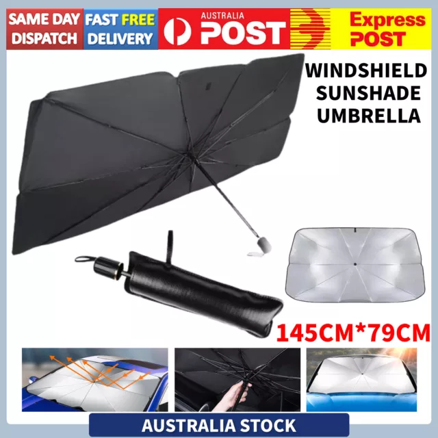 Car Cover Sun Shade Umbrella Visor Foldable Windshield Sunshade Front Window