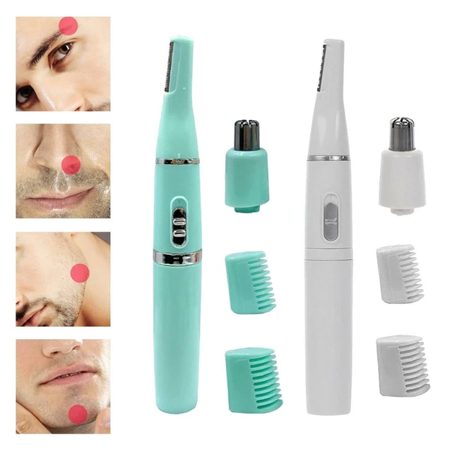 Nose Shaver Trimmer 2 in 1 Clipper Multipurpose Easy to Clean for Travel Men