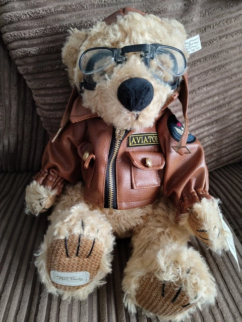 Teddy bear aviator coat sale