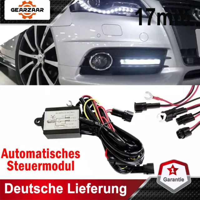 LED TFL Tagfahrlicht R87 Modul mit 50% Dimmung Steuergerät Mini mit Coming Home