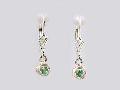 Alexandrite Earrings Antique 19thC Russia Natural Real Handcrafted Color-Change