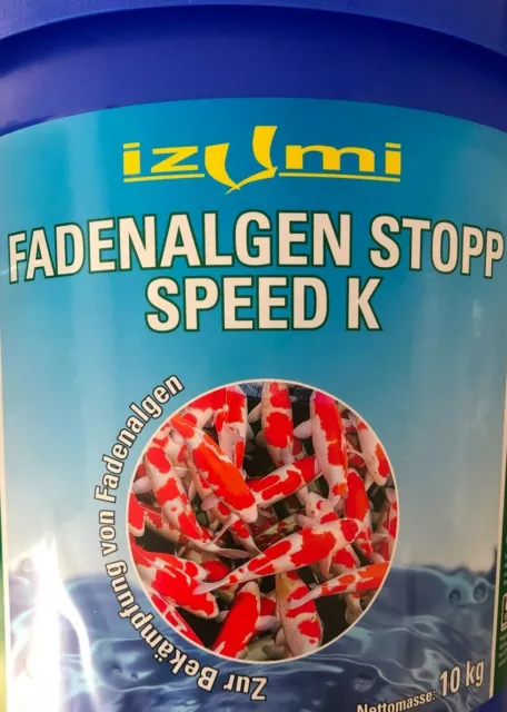 Fadenalgenstopp Speed K 5kg 12€/kg Fadenalgenvernichter Ersatz von EPS Izumi