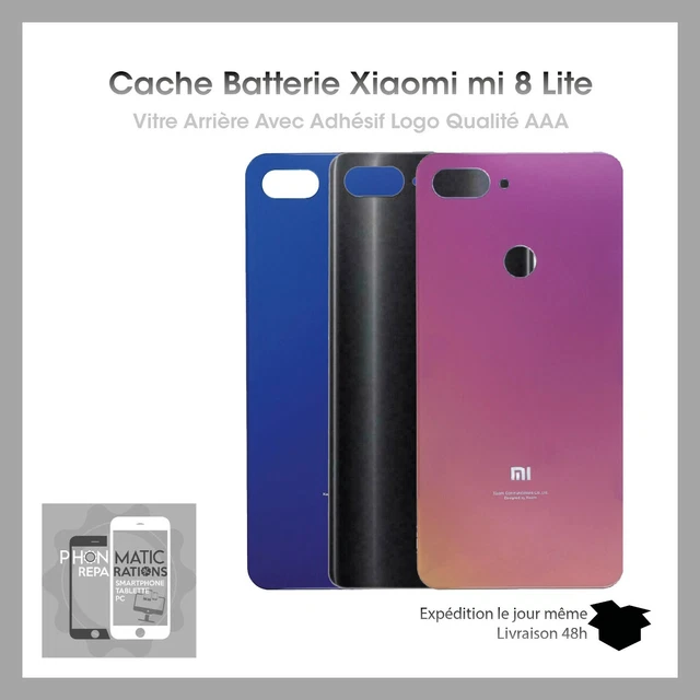 Cache Batterie Arrière Adhésif Pour Huawei P20 Lite - Avec Logo, Neuf, Marque Phonmatic, Référence VARHP2