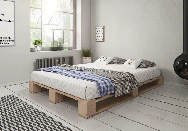 Bett 140x200 Paletten